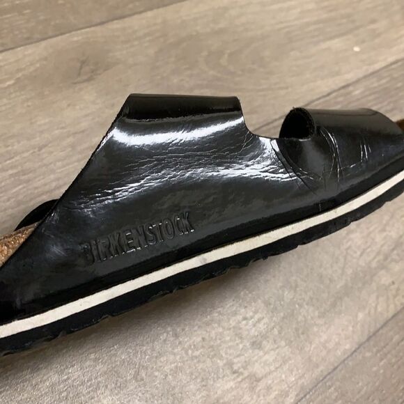 Womens Birkenstock Arizona‎ Patent Leather Strap Sandals - Picture 3 of 8